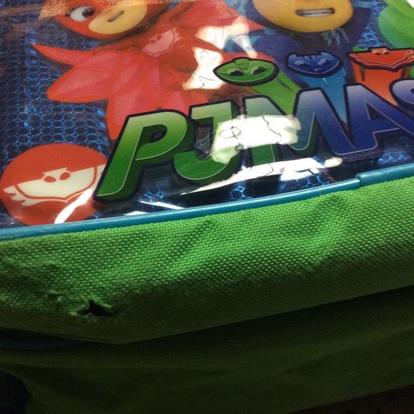 PJ Masks 2 Pc Used BackPack and lunchbox See pics - Picture 12 of 12